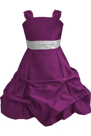 A.T.U.N. Girls Solid Ballroom Gown