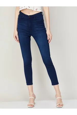 Lifestyle Women Cotton Skinny Fit Light Fade Jeans