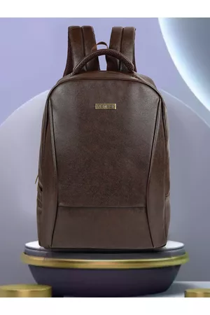 Veneer Unisex Brown Backpack