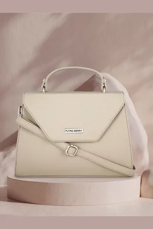 FLYING BERRY Structured PU Satchel
