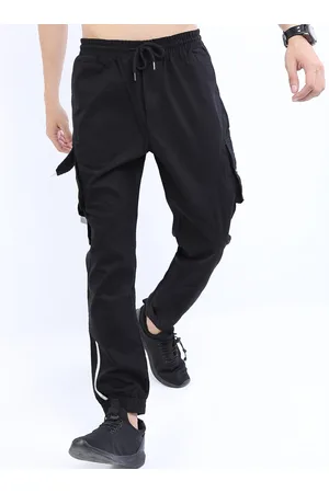 Ketch Men Grey Printed Jogger Trouser