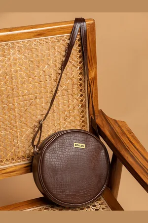 Estalon Textured PU Structured Sling Bag