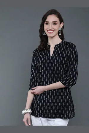 Antaran Floral Printed Pure Cotton Kurti