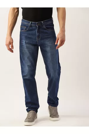 PARIS HAMILTON Men Relaxed Fit Stretchable Retro Denims Jeans