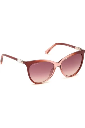 Swarovski Women Cateye Sunglasses with UV Protected Lens SK0226 56 74T