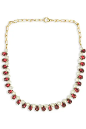 Akshara Clothing Girls Gold-Plated Necklace