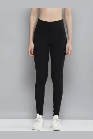 Reebok Women Black TDT R LS Jersey Training Tights
