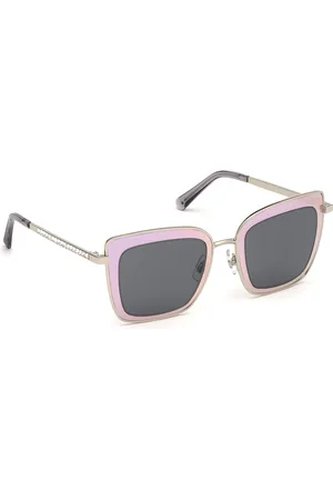 Swarovski Women Square Sunglasses with UV Protected Lens SK0198 60 16A