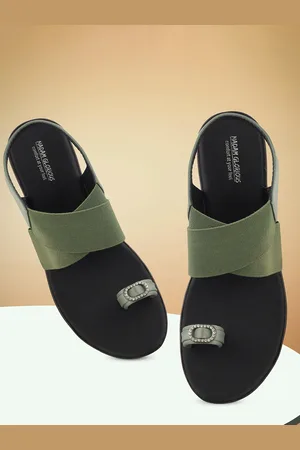 madam glorious Women Green Comfort Heels