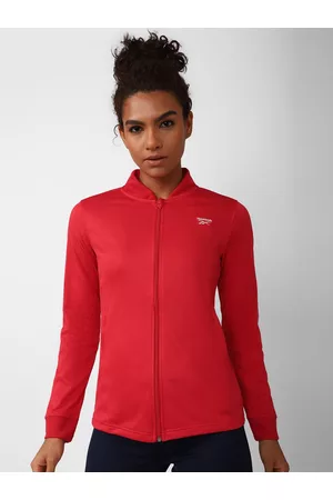 Reebok Women Solid Sporty Jacket