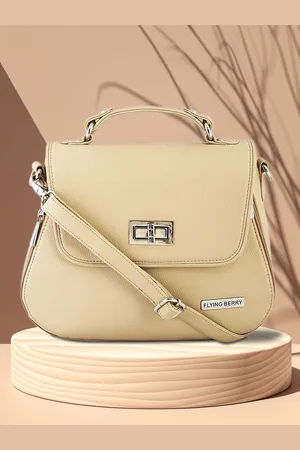 FLYING BERRY Structured PU Satchel