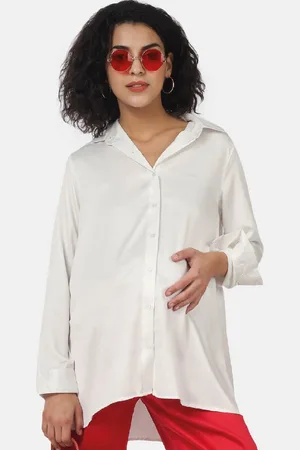 Angloindu Shirt Style Maternity Top