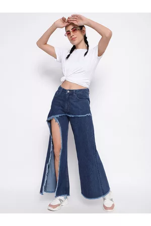 Belliskey Women Wide Leg High-Rise Jeans