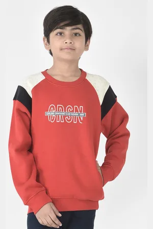 Crimsoune Club Boys Printed Sweatshirt