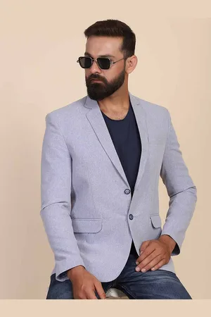Tahvo Men Slim Fit Single-Breasted Blazer