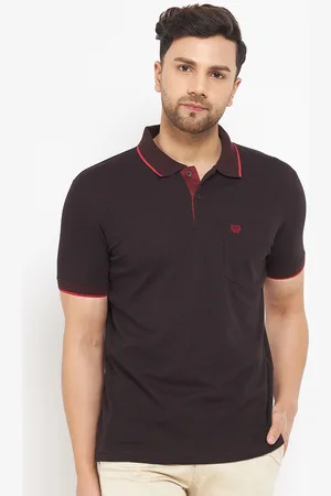 Duke Men Polo Collar Cotton T-shirt