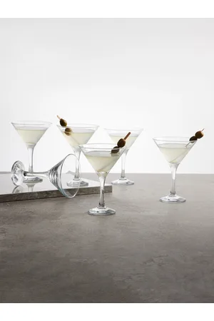 Home Centre Transparent Set of 6 Firenze Cocktail Glasses