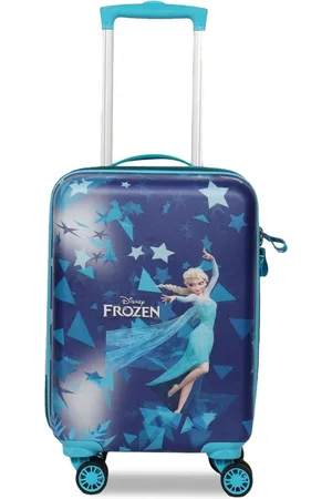 Disney Kids Frozen Printed Hard-Sided Cabin Trolley Suitcase