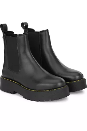 Delize Men Mid-Top Vegan Leather Chelsea Boots
