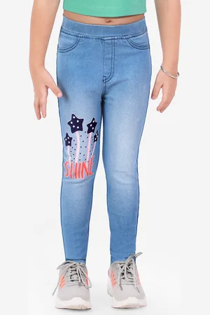 naughty ninos Girls Printed Jeggings
