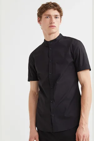 H&M Men Cotton Shirt Muscle Fit