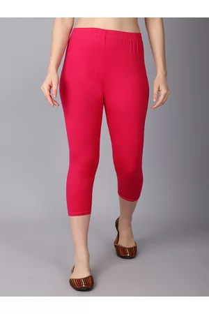 GRACIT Women Cotton Solid Mid Rise Capris