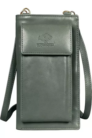 THE CLOWNFISH Adora Women Olive Green Two Fold Wallet