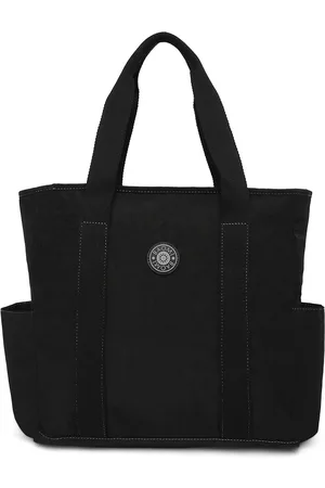 BAOMI Black Oversized Shopper Tote Bag
