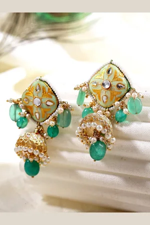 DUGRISTYLE Gold Plated Classic Studs Earrings
