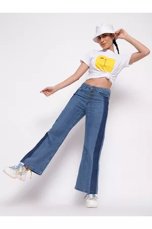 Belliskey Women Boyfriend Fit High-Rise Jeans