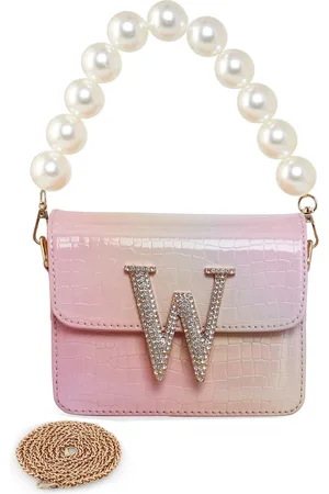 ESBEDA Hotty Glossy Croc Textured Sling Bag