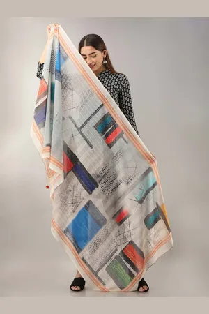 Nehamta Printed Art Silk Dupatta