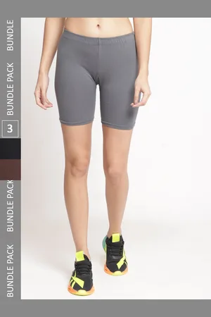 Jinfo Women Pack Of 3 Cycling Sports Shorts