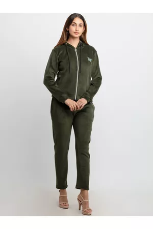 Status Quo Women Solid Tracksuit