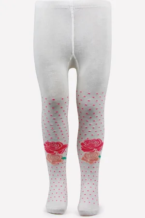 Bonjour Girls Barbie Printed Knitted Tights