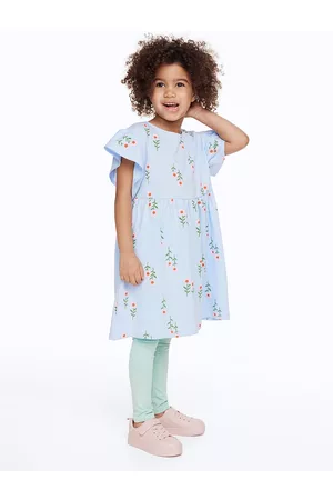 H&M Girls 2-Piece Dress and Leggings Set