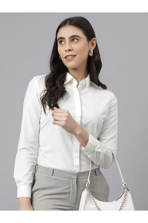 English Navy Women Formal Shirt