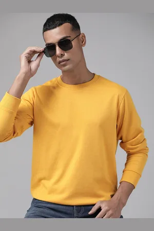 Roadster The Lifestyle Co. Men Solid Sweatshirt