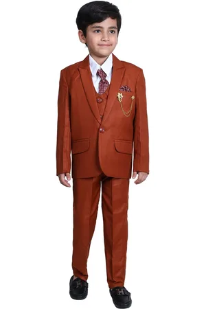 DKGF FASHION Boys 5-Piece Suit