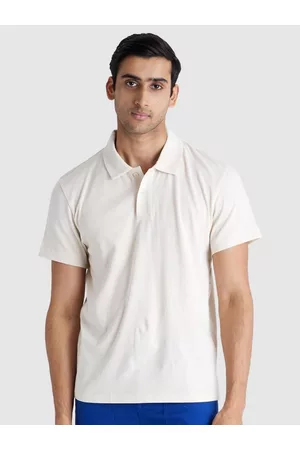 Celio Men Cotton Short Sleeves Polo Collar T-shirt
