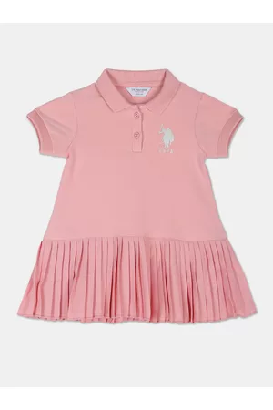 Ralph Lauren Girls Drop-Waist Dress