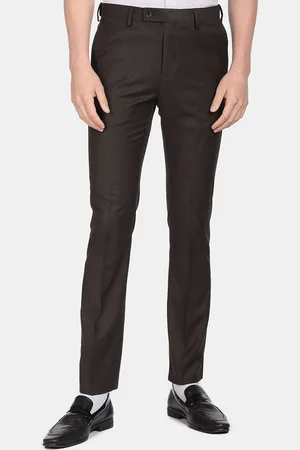 Arrow Men Regular Fit Formal Trousers
