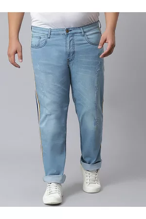 Side stripe outlet jeans myntra