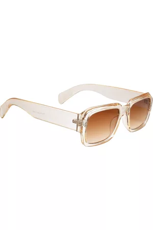 Peter Jones Eyewear Unisex Square Sunglasses with UV Protected Lens