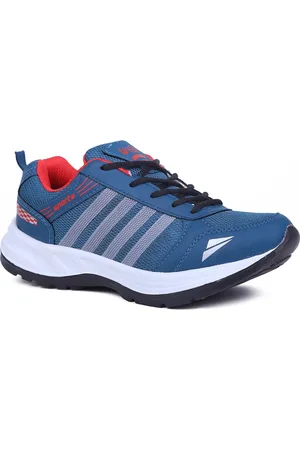 ASIAN Men Turquoise Blue Mesh Running Shoes
