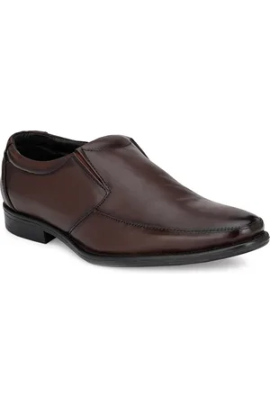 Eego Italy Men Light Weight Leather Slip On Formal Shoes