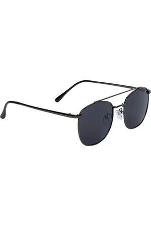 Peter Jones Eyewear Unisex Aviator Sunglasses with Polarised and UV Protected Lens
