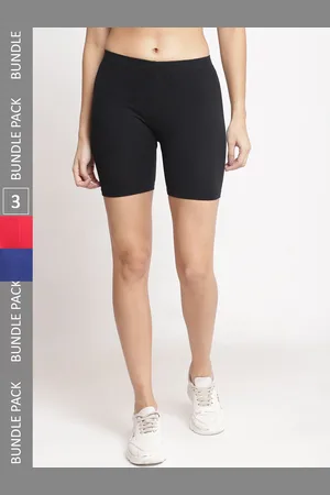 Jinfo Women Pack Of 3 Cycling Sports Shorts