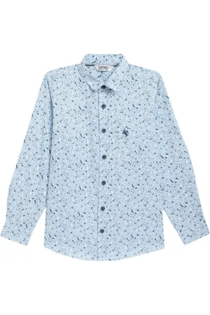 CANTABIL Boys Cotton Printed Casual Shirt