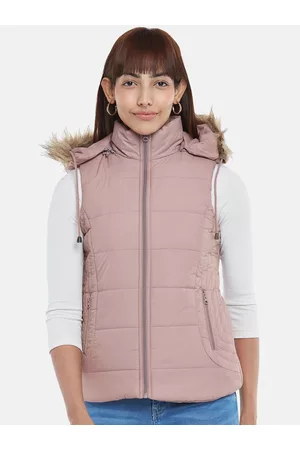 PEOPLE Women Pink Parka Jacket